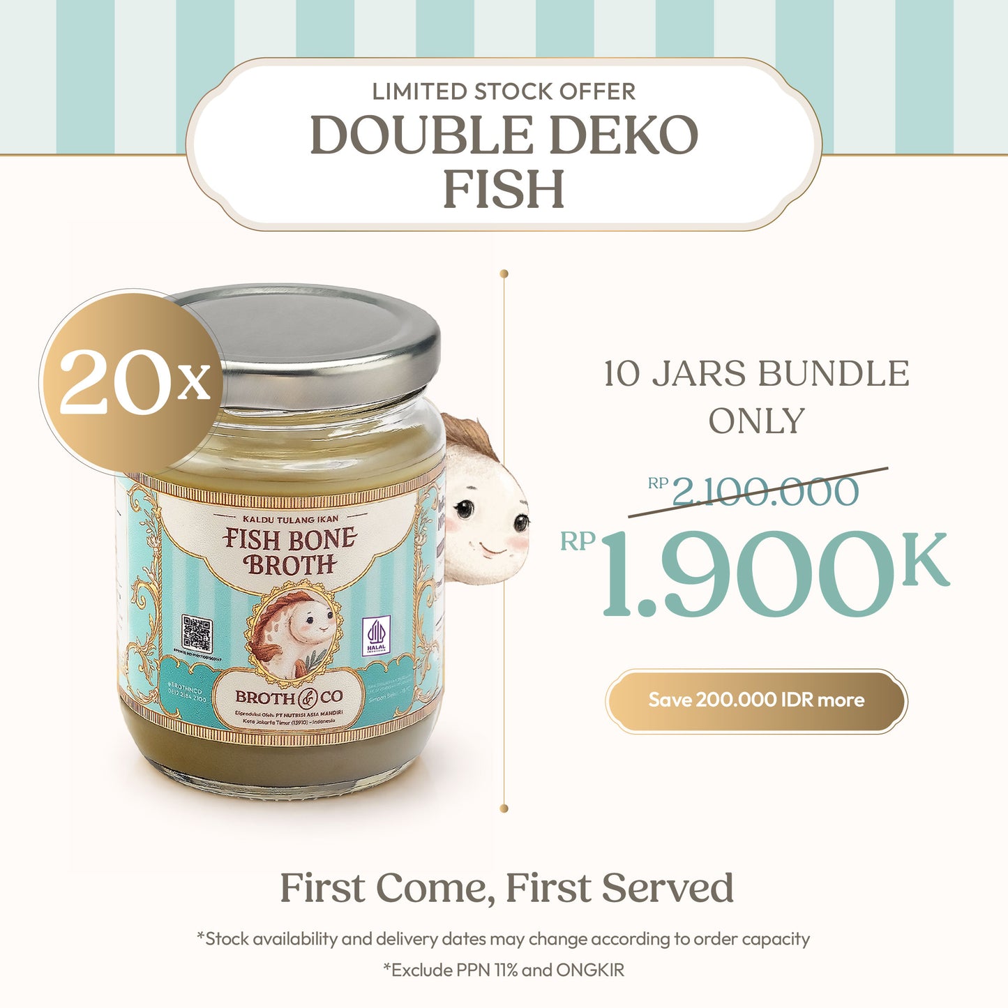Ikan Gabus (Fish) Brothnco
